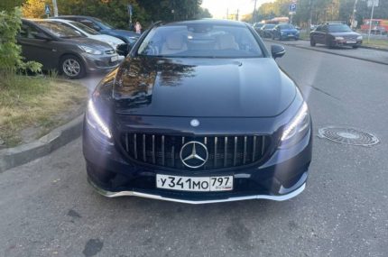 سواری پلاک گذر موقت مرسدس بنز S500